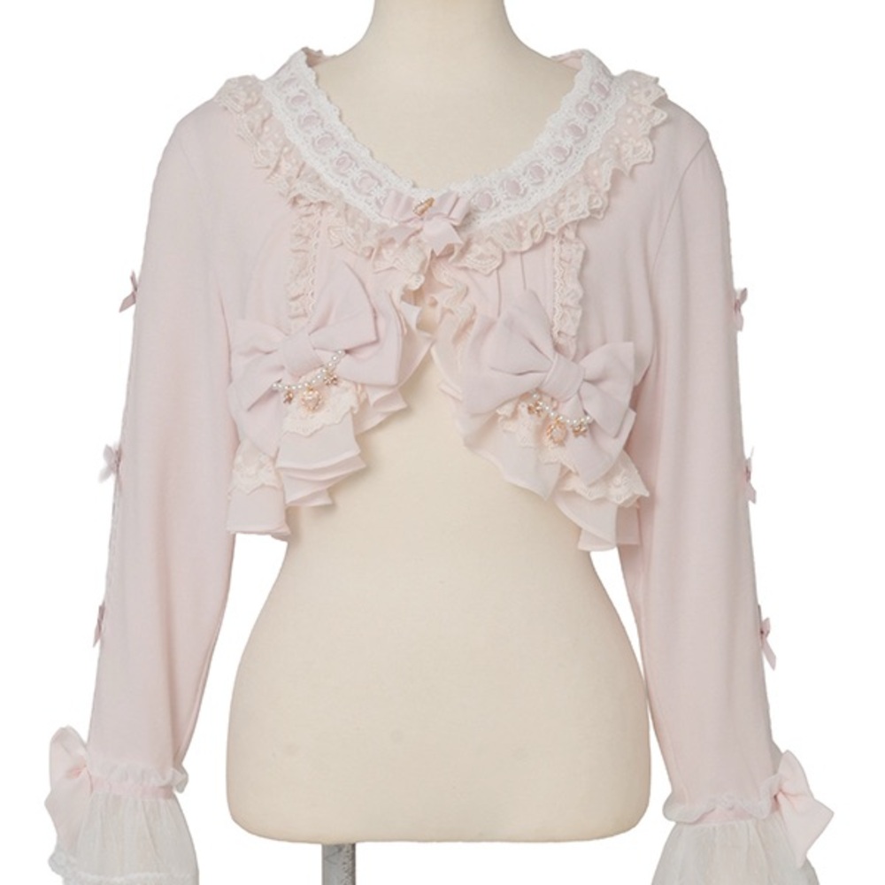 Liz Lisa ribbon lace bolero cardigan SOLD